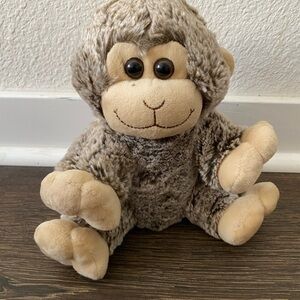 The Bear Factory Monkey Plush Brown Gray Signature Collection Stuffed 2001